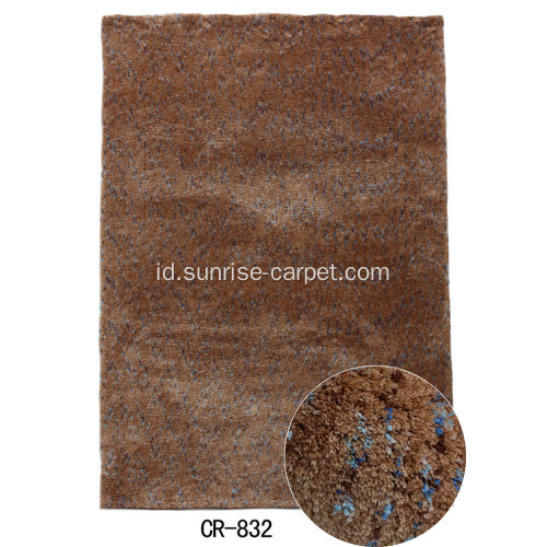 Karpet / Karpet Tipis Microfiber dengan Ruang Dicelup Benang